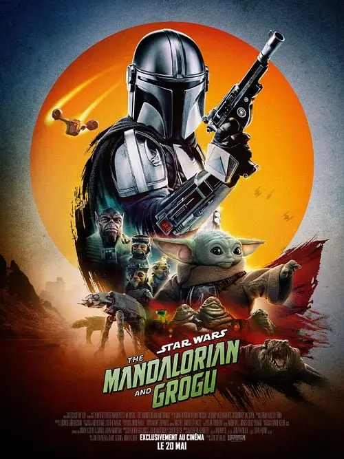 Affiche Cinema Star Wars: The Mandalorian and Grogu